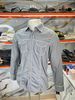 Áo Sơ Mi Tay Dài INC International Concepts Xám Chỉ Trắng - New - IC12636