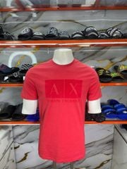 Áo Thun A/X Armani Exchange Đỏ Hình Gân Nhung - New - XM001803 AF18553