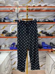 Quần Dài Thun True Religion Đen Chữ Kem - New - MP1416TRTJ