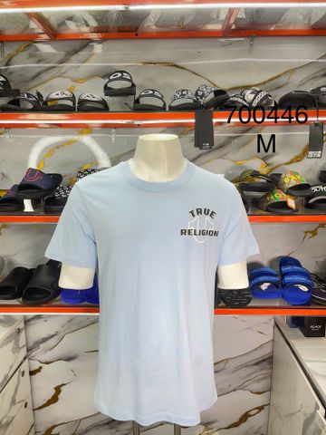 Áo Thun True Religion Xanh Nhạt Chữ Đen - New - 700446