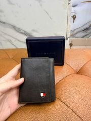 Ví Dọc Tommy Hilfiger Nâu Nhám Logo Khiên Nhỏ - New - 31HP110048