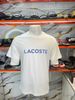 Áo Thun Lacoste Trắng Chữ Xanh Dương - New - TH4165 51 ANY - PB05