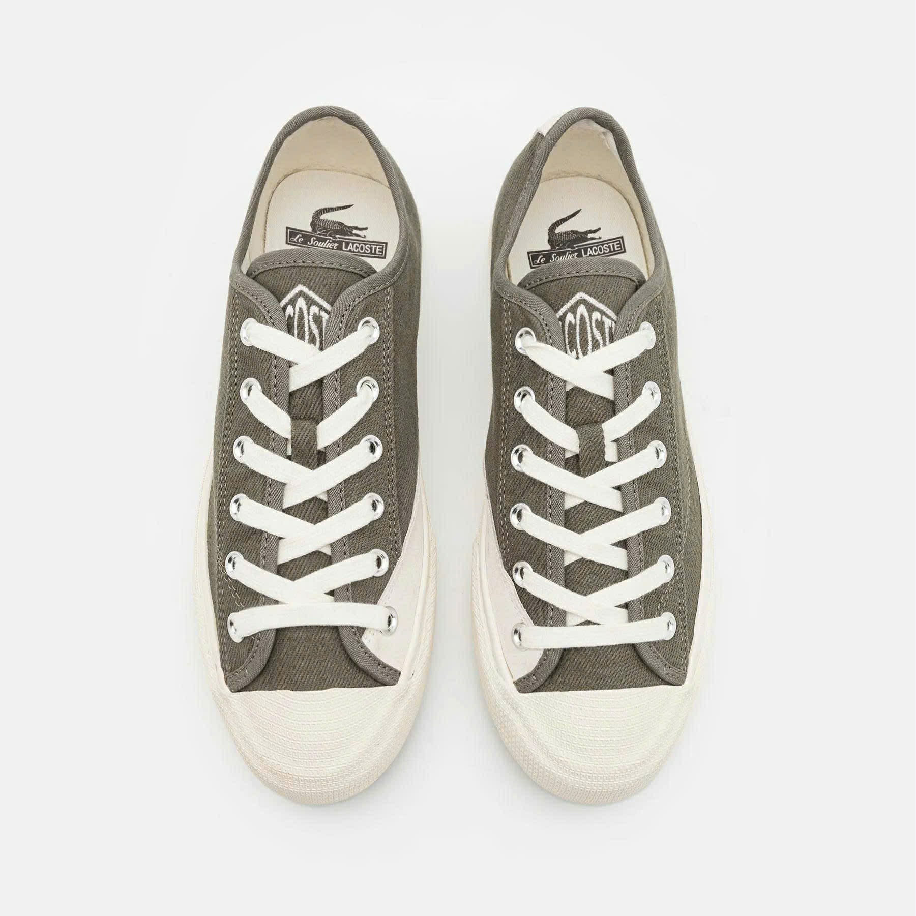 Giày Lacoste Xanh Rêu Đơn Giản - New - 47CMA0006