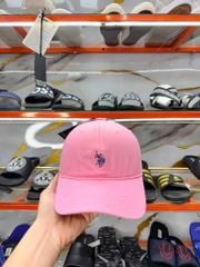 Nón U.S.Polo Assn Hồng Thêu Hình Xanh - New - ABPE2552