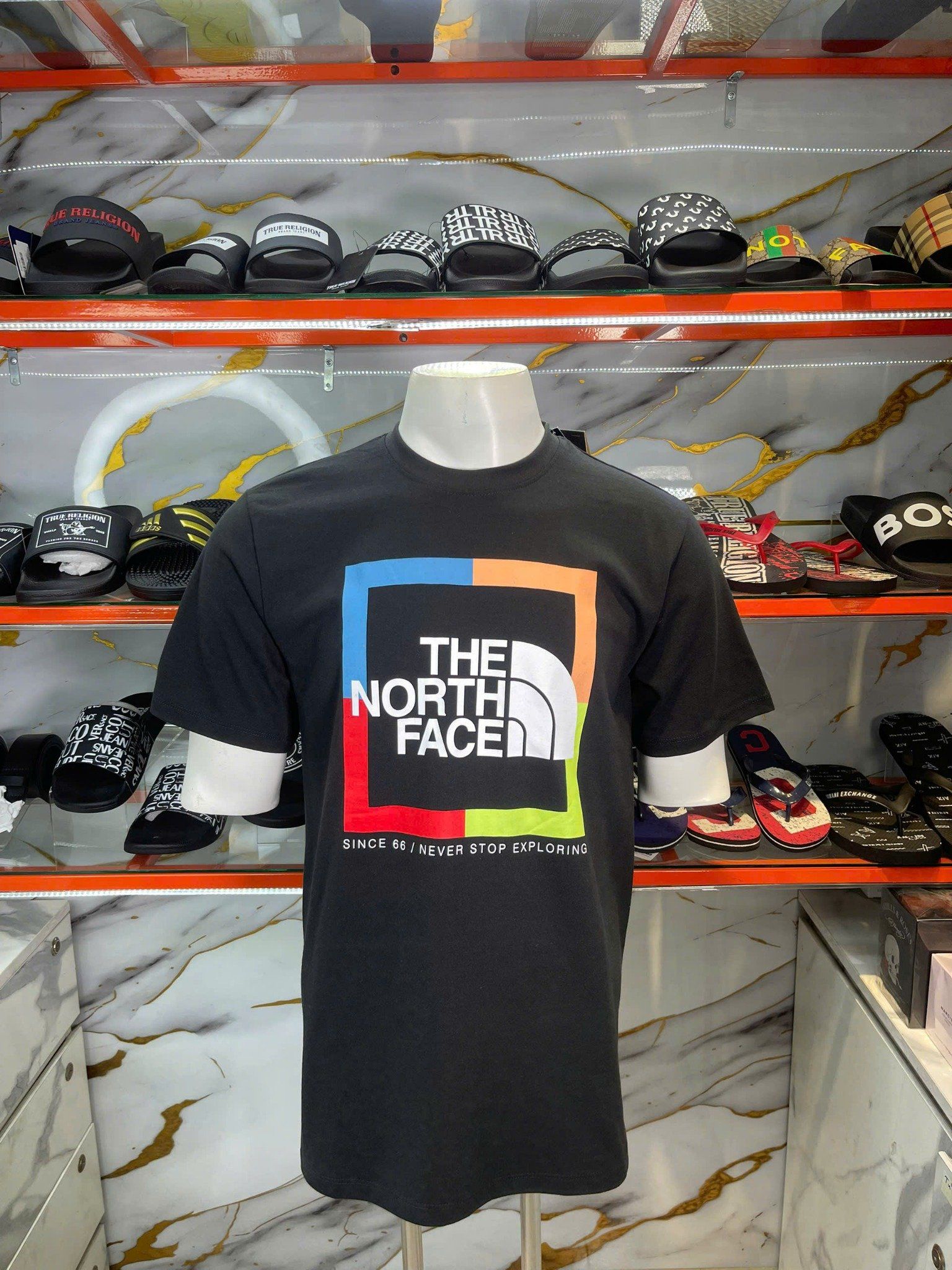 Áo Thun The North Face Đen Since 66 - New - NF0A5J5AY3F1