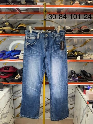 Quần Dài Jeans INC International Concepts Xanh Sáng Indigo Denim Fash Regular Fit - New - 23650LI540