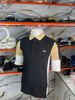 Áo Polo Lacoste Đen Cổ Nâu Phối Trắng - New - PH1302 00 IKH