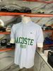 Áo Polo Lacoste Xanh Nhạt Chữ Xanh Lá - New - PH7419 51 J2G - TD05