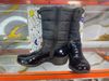 Giày Boots Steve Madden Đen Bóng Lót Phao - New - ST234802