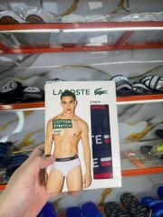 Set 3 Quần Lót Tam Giác Xanh Đỏ Xám - New - 8H946451