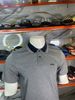 Áo Polo Hugo Boss Xám Tiêu Cổ Đen Viền Trắng - New - 50507814 - PB01