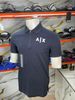 Áo Polo A/X Armani Exchange Xanh Đen Thêu Chữ Trắng - New - 7VZFJA ZJL4Z