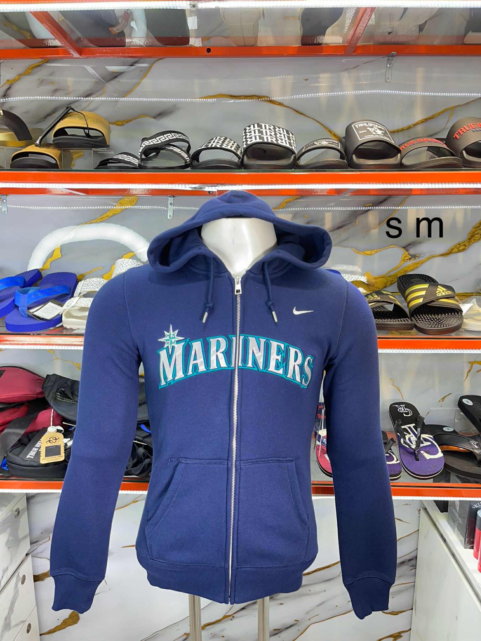 Áo Khoác Nike Xanh Navy Mariners - New - XMA1MED