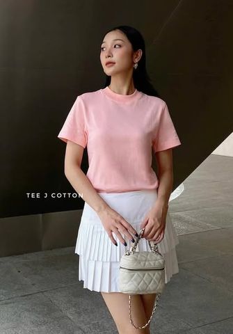 HỒNG DÂU - ÁO THUN NỮ 100% COTTON THOÁNG MÁT
