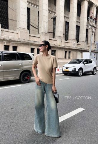 BE - ÁO THUN NỮ 100% COTTON THOÁNG MÁT
