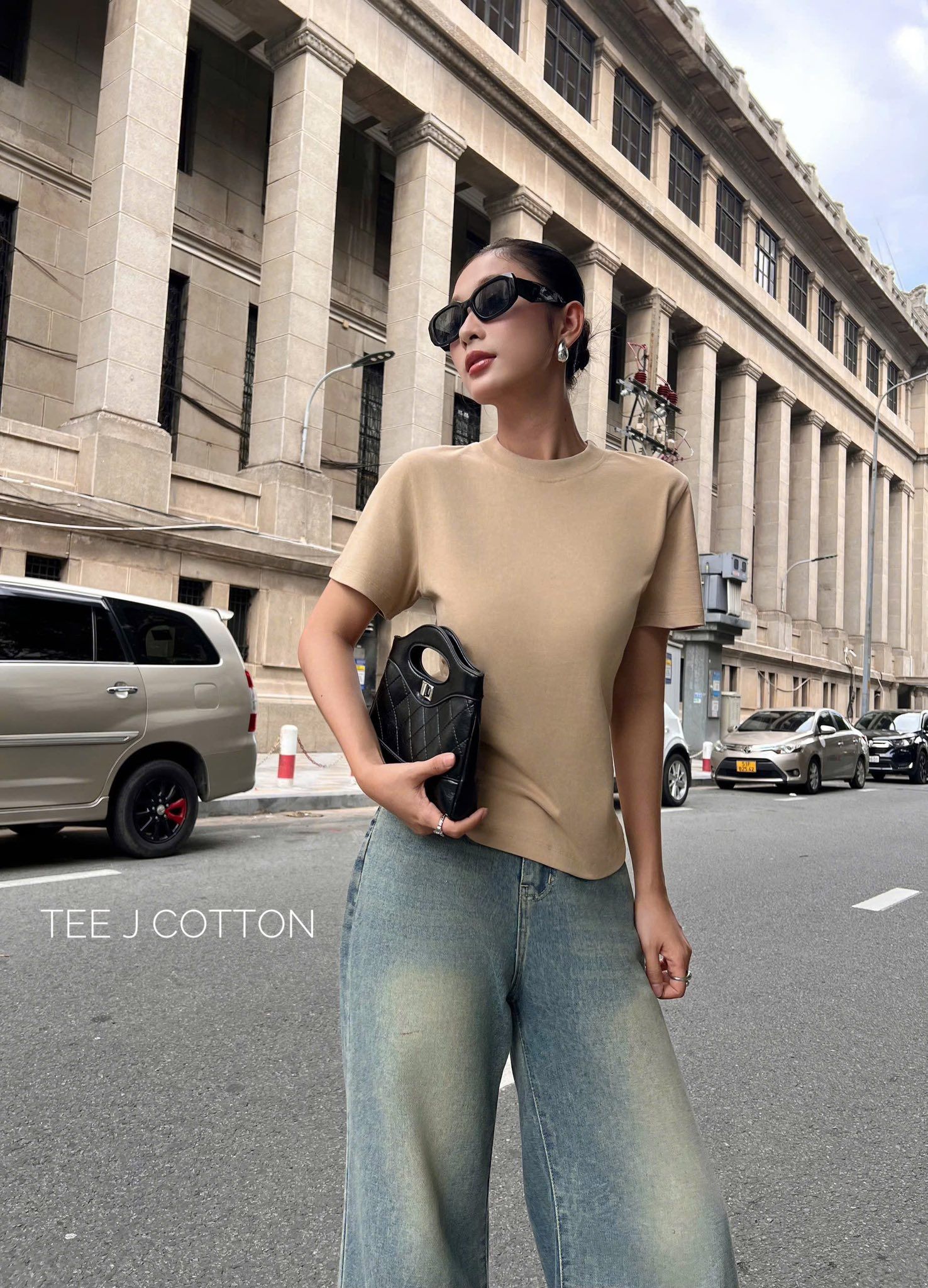  BE - ÁO THUN NỮ 100% COTTON THOÁNG MÁT 