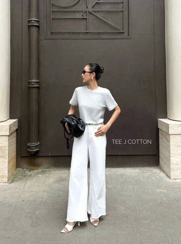 XÁM TIÊU - ÁO THUN NỮ 100% COTTON THOÁNG MÁT