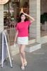  HỒNG SEN - ÁO THUN NỮ 100% COTTON THOÁNG MÁT 