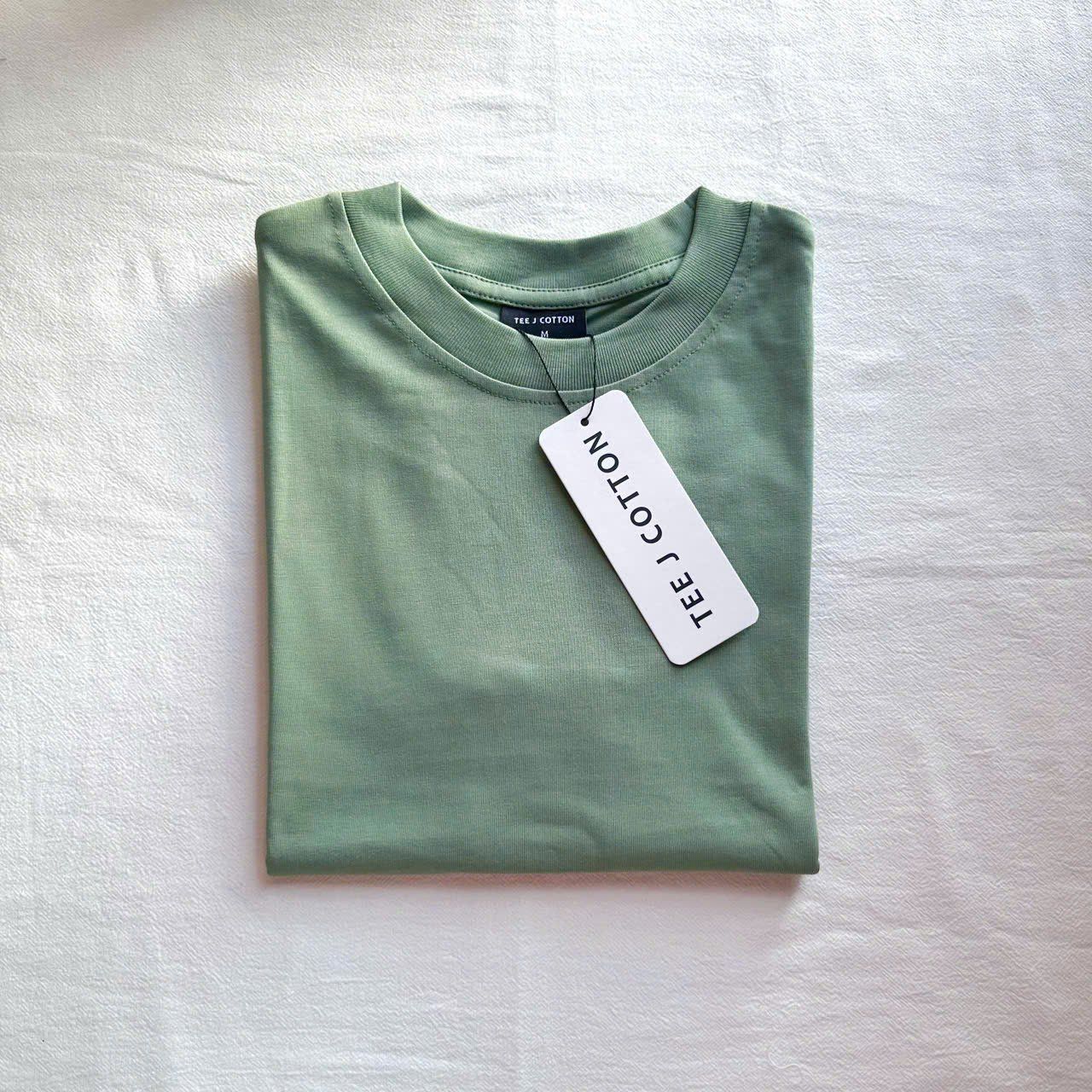  XANH MATCHA- ÁO THUN NỮ 100% COTTON THOÁNG MÁT 