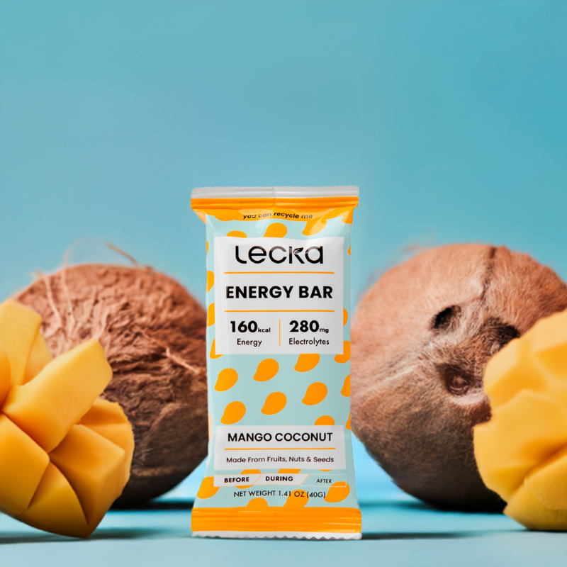  THANH NĂNG LƯỢNG LECKA NATURAL ENERGY BAR 