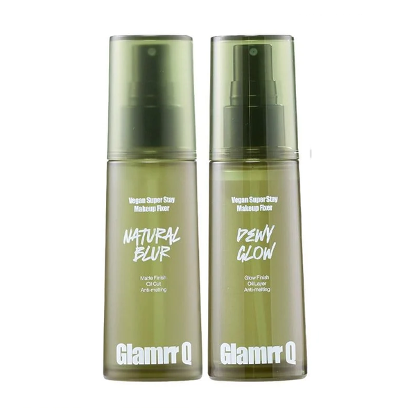 Xịt Khóa Nền Cố Định Trang Điểm Glamrr Q Vegan Super Stay Makeup Fixer 50ml