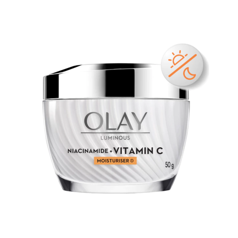 Kem Dưỡng Ẩm Trắng Da Mờ Vết Thâm Đốm Nâu Olay Niacinamide & Vitamin C Moisturizer 50g