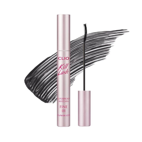 Mascara Chuốt Mi Cong Tự Nhiên Clio Kill Lash Superproof Mascara Fine 6.5g