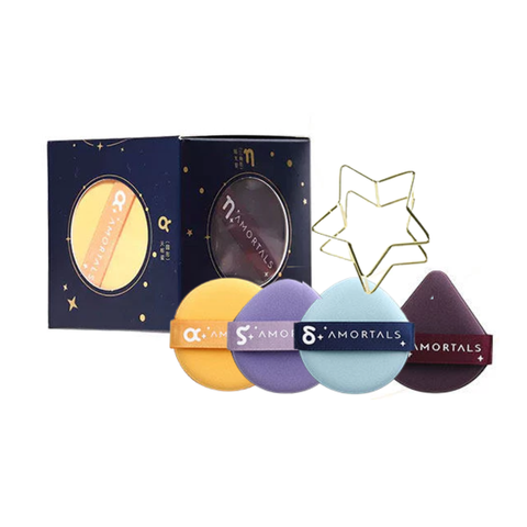 Bộ 4 Bông Mút Trang Điểm Sao Đổi Ngôi Amortals Big Dipper Series Powder Puff Set