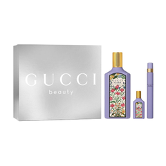 Set Nước Hoa Nữ Gucci Flora Gorgeous Magnolia (EDP 100ml + EDP 5ml + EDP 10ml)