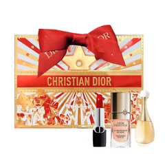 Set Nước Hoa Nữ Christian Dior J'Adore EDP 5ML + Son Dior Rouge 1.5g + Serum Dior 5ml