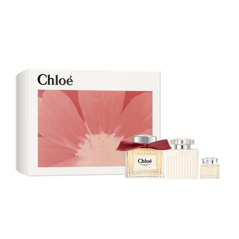 Set Nước Hoa Nữ Chloe L'Eau De Parfum Intense (EDP 100ml + EDP 5ml + Body Lotion 100ml)