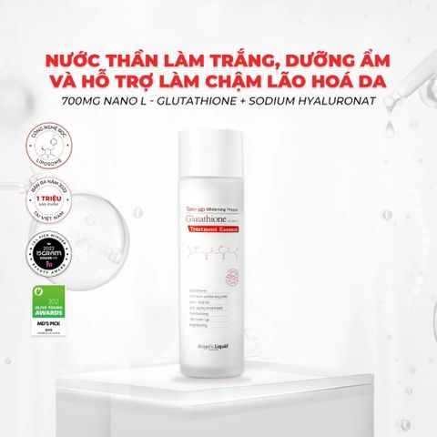 Nước Thần Dưỡng Trắng Da Angel's Liquid Tone Up Whitening Program Treatment Essence 150ml