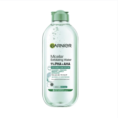 Nước Tẩy Trang Làm Sạch Tế Bào Da Chết Garnier Micellar Exfoliating Water 1% PHA+AHA 400ml