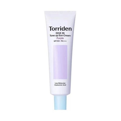 Kem Chống Nắng Nâng Tone Torriden Dive-in Tone Up Sun Cream Purple SPF 50+ PA++++ 60ml