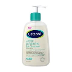Gel Rửa Mặt Cho Da Dầu Mụn Nhạy Cảm Cetaphil Gentle Exfoliating SA Cleanser