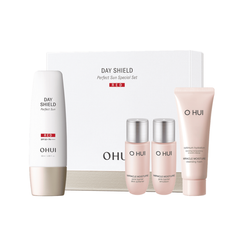 Bộ Sản Phẩm Chống Nắng Dưỡng Da Ohui Day Shield Perfect Sun Red 4PCS Set