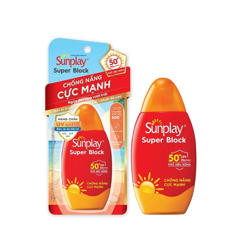 Sữa Chống Nắng Bảo Vệ Vượt Trội Sunplay Super Block SPF50+ PA++++