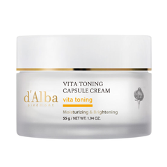 Kem Dưỡng Ẩm Trắng Da d'Alba Vita Toning Capsule Cream 55g