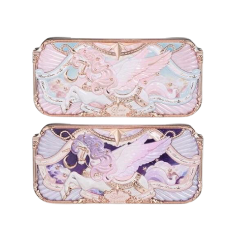 Bảng Mắt Flower Knows Knight Unicorn Collection 6-Color Satin Eyeshadow Palette 6.5g