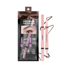 Bút Trang Điểm Mắt Và Mày Browit Duo Brow And Eyeliner 0.55ml