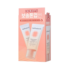 Kem Chống Nắng Nâng Tông Kiềm Dầu Cell Fusion C Brightening Tone Up Sunscreen 100 SPF50+ PA ++++ 35ml + 35ml