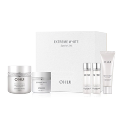 Bộ Kem Dưỡng Trắng Da Ohui Extreme White Cream Special Set 5 Món