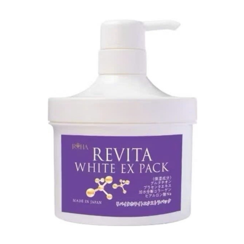 Kem Ủ Trắng Da Body Roha Revita White Ex Pack 500g