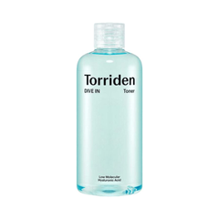 Nước Hoa Hồng Dưỡng Ẩm Làm Dịu Da Torriden Dive-In Low Molecular Hyaluronic Acid Toner 300ml