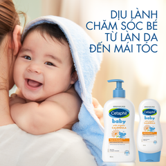 Sữa Tắm Gội Tinh Chất Hoa Cúc Dịu Nhẹ Cho Bé Cetaphil Baby Wash & Shampoo Calendula