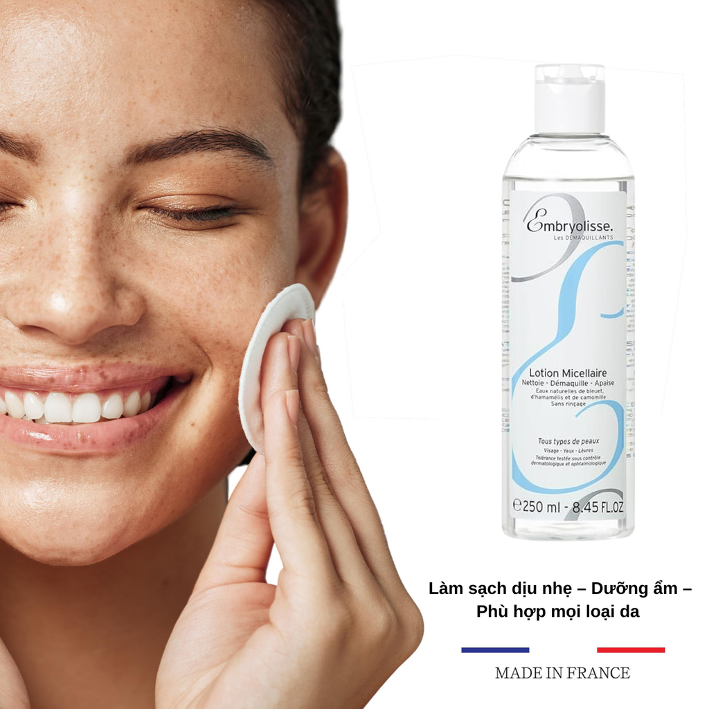 Nước Tẩy Trang Embryolisse Dành Cho Mọi Loại Da Micellar Lotion