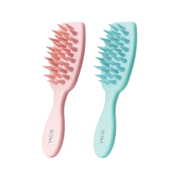 Lược Gội & Massage Đầu Răng Silicone Vacosi C21 Massage & Shampoo Comb