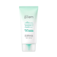 Kem Chống Nắng Nâng Tone Kiềm Dầu Make P:rem UV Defense Me No Sebum Sun Cream SPF50+ PA++++ 50ml