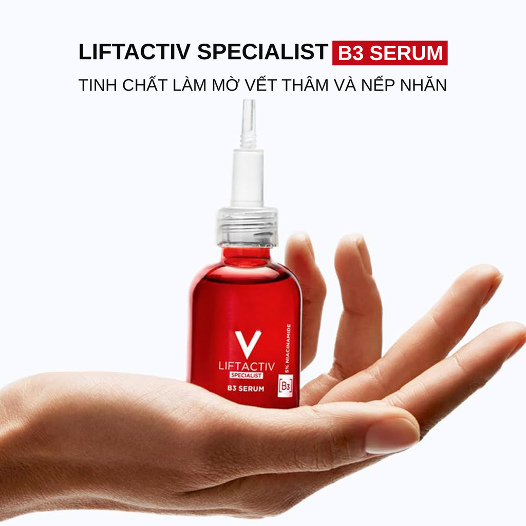 Tinh Chất Làm Mờ Vết Thâm Và Nếp Nhăn Vichy LiftActiv B3 Serum Dark Spots & Wrinkles