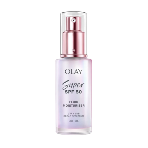 Kem Dưỡng Sáng Da Chống Nắng Olay Super Fluid Moisturiser SPF50 PA++++ 50ml